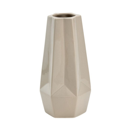 Vase H. 24 cm VANDA Beige