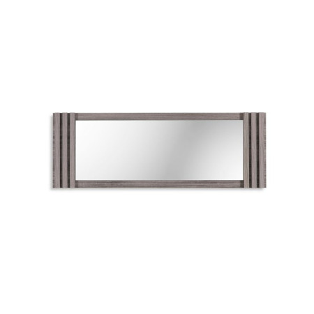 Miroir PESARO Imitation chêne/gris